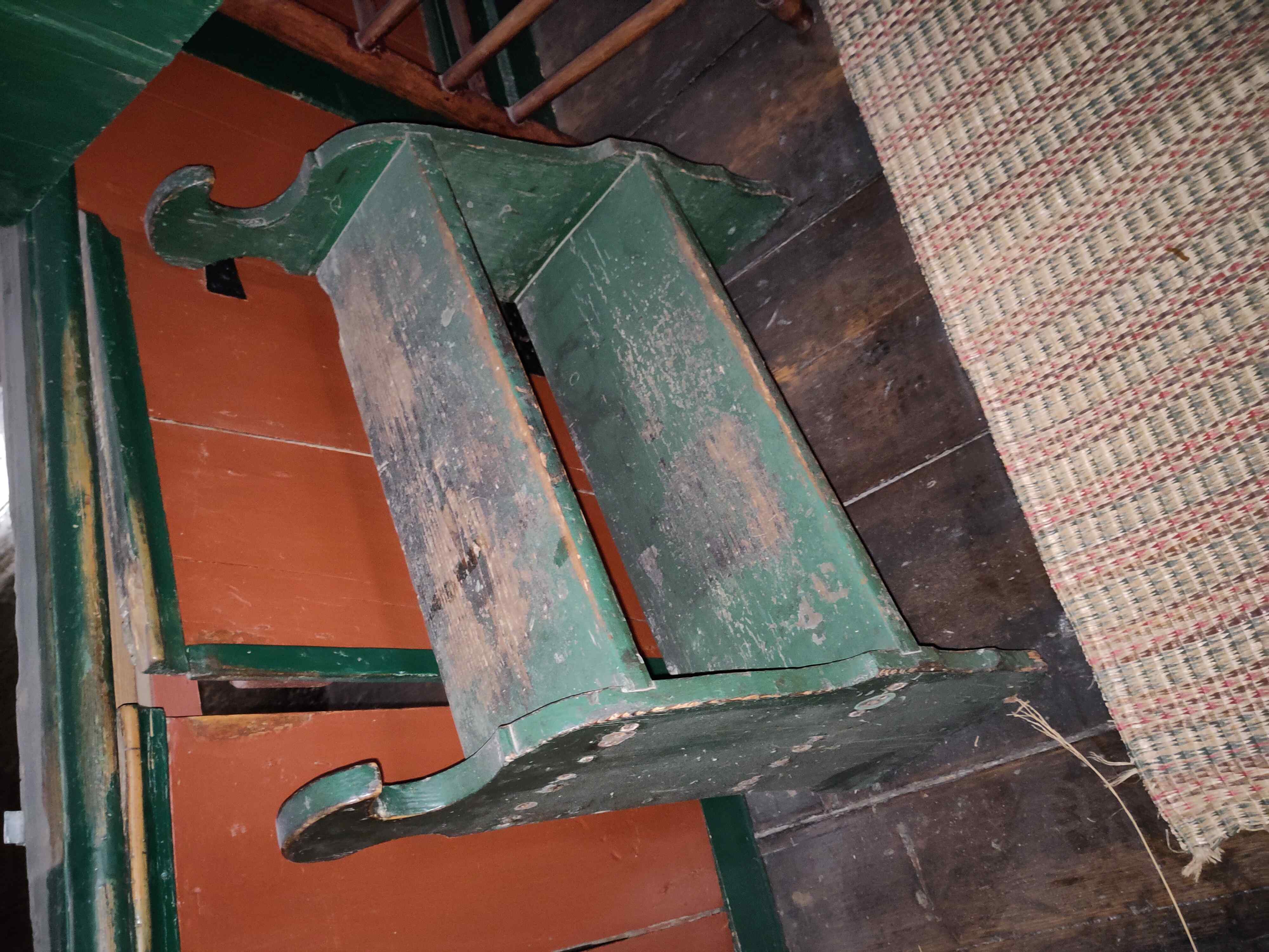 Houten trapje